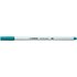 STABILO Pen 68 Brush Marcatore Medio Turchese 1 pz