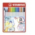STABILO Pen 68 brush marcatore Multicolore 15 pezzo(i)