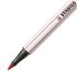 STABILO Pen 68 brush marcatore Rosso 1 pz