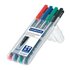 Staedtler 318 WP4 Marcatore permanente Multi Punta sottile 4 pezzi