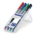 Staedtler 318 WP4 Marcatore permanente Multi Punta sottile 4 pezzi
