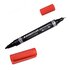 Staedtler 348-2 Marcatore permanente Rosso Punta a ogiva/sottile 1 pezzo