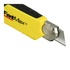 Stanley 0-10-481 Taglierino a lama retrattile Nero, Giallo