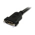 STARTECH 3ft 20p DisplayPort 0,9 m M/F Nero