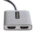 STARTECH Adattatore da DisplayPort a HDMI - DisplayPort 1.4 MST Hub con cavo da 30 cm - Convertitore DP Doppio HDMI 4K 60Hz - Splitter HUB Multi Stream Trasport DP 1.4 a 2x HDMI - HUB HDMI - DSC - HBR3