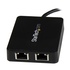 STARTECH Adattatore di Rete USB-C a doppia uscita Ethernet Gigabit con porta USB tipo-A