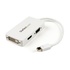 STARTECH Adattatore Mini DisplayPort a HDMI, DVI & VGA Bianco