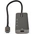 STARTECH Adattatore Multiporta USB-C - Mini Docking station da USB-C a HDMI 4K 60Hz (HDR10) con Pass-Through Power Delivery 100W - Hub 4 Porte USB 3.0 - Mini Dock USB Type-C - Cavo integrato da 30 cm