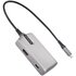 STARTECH Adattatore Multiporta USB C - Mini Docking Station USB Type-C a HDMI 2.0 4K 60Hz Power Delivery 100W Pass-through - Hub USB a 3 porte 10Gbps - Mini Dock portatile con cavo da 25cm