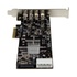STARTECH Adattatore scheda SuperSpeed 4x USB 3.0