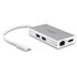 STARTECH Adattatore USB-C 4K HDMI USB 3.0 Bianco e Argento
