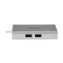 STARTECH Adattatore USB-C 4K HDMI USB 3.0 Bianco e Argento