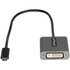STARTECH Adattatore USB C a DVI - Adattatore Dongle da USB-C a DVI-D 1920x1200p - USB Type C a DVI Display/Monitor - Convertitore video - Compatibile con Thunderbolt 3 - Cavo integrato da 30 cm