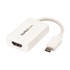 STARTECH Adattatore Video USB-C a HDMI con USB Power Delivery - 4k 60hz - Bianco