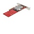 STARTECH Adattatore X8 per due unit&agrave; SSD PCIe M.2 - PCIe 3.0