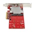 STARTECH Adattatore X8 per due unit&agrave; SSD PCIe M.2 - PCIe 3.0
