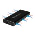 STARTECH Box esterno SATA M.2 NGFF - USB 3.1 (10Gbps) con cavo USB-C