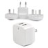 STARTECH USB2PACWH Caricabatterie da Muro
