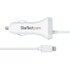 STARTECH CARICATORE DA AUTO BIANCO 2XUSB