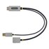 STARTECH Cavo adattatore da HDMI a DisplayPort da 30 cm - Convertitore attivo da HDMI 2.0 a DP 1.2 da 4K 60Hz, HDR - Adattatore HDMI alimentato tramite bus USB - Da notebook/PC HDMI a monitor DisplayPort