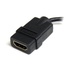 STARTECH Cavo adattatore da HDMI Femmina a micro HDMI Maschio da 12cm