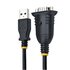 STARTECH Cavo Adattatore USB a Seriale 1 m - Convertitore da USB a Seriale con Porta COM, Cavo USB Seriale RS232/DB9 Maschio con Chipset Prolific IC per PLC/Stampanti/Scanner - Windows e Mac