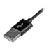 STARTECH Cavo connettore lightning a 8 pin Apple nero a USB da 1m per iPhone / iPod / iPad