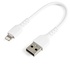 STARTECH Cavo da USB-A a Lightning da 15cm Bianco