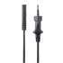 STARTECH Cavo di Alimentazione CA da 2m, Spina EuroPlug a C7, 2.5A-250V, 18AWG, Cavo Elettrico di Ricambio con spina italiana per Notebook / Stampanti/Monitor/Laptop, Cavo alimentazione bipolare