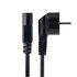 STARTECH Cavo di alimentazione per PC da EU Schuko a C13 da 3 m, Cavo di corrente AC 250V 10A 18AWG, Cavo di ricambio con spina italiana per portatile/TV/monitor/schermo da Schuko CEE 7/7 a IEC 60320 C13, Nero