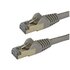 STARTECH Cavo di Rete Ethernet Cat6a - Cavo Schermato STP da 1m - Grigio