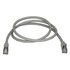 STARTECH Cavo di Rete Ethernet Cat6a - Cavo Schermato STP da 1m - Grigio