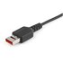 STARTECH Cavo di ricarica Micro USB sicuro da 1 m Cavo di sola alimentazione da USB-A a Micro USB con blocco dati