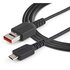 STARTECH Cavo di ricarica Micro USB sicuro da 1 m Cavo di sola alimentazione da USB-A a Micro USB con blocco dati