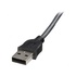 STARTECH Cavo KVM ultra-sottile VGA USB 2 in 1 3 m