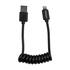 STARTECH Cavo Lightning a 8 pin Apple nero a USB a spirale da 30 cm