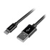 STARTECH Cavo lungo connettore lightning a 8 pin Apple nero a USB da 2 m per iPhone / iPod / iPad