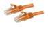 STARTECH Cavo patch CAT6 1,5 m - Filo di rame al 100% - Connettore antistrappo - Arancione