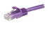 STARTECH Cavo patch CAT6 1,5 m - Filo di rame al 100% - Connettore antistrappo - Viola