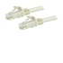 STARTECH Cavo patch CAT6 da 7,5 m - Filo di rame al 100% - Connettore antistrappo - Bianco