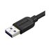 STARTECH Cavo USB 3.0 Tipo A a Micro B slim - Connettore USB3.0 A a Micro B slim ad angolo sinistro Gen 1 (5 Gbps) - 50cm
