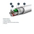 STARTECH Cavo USB a Lightning 2m Conforme Apple MFi Bianco