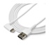 STARTECH Cavo USB angolare a Lightning - Conforme Apple Mfi da 2m - Bianco