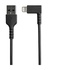 STARTECH Cavo USB angolare a Lightning da 2m Conforme Apple MFi Nero
