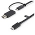 STARTECH Cavo USB-C da 1m con adattatore Dongle USB-A