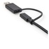 STARTECH Cavo USB-C da 1m con adattatore Dongle USB-A