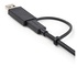 STARTECH Cavo USB-C da 1m con adattatore Dongle USB-A