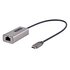 STARTECH .com Adattatore da USB-C a Lan, Convertitore di Rete da USB 3.0 a Ethernet Gigabit - 10/100/1000 Mbps, Interfaccia da USB Type-C a RJ45 Ethernet (GbE), cavo integrato da 30 cm, installazione senza driver