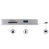 STARTECH .com Adattatore Multiporta USB-C - Lettore SD ( UHS-II) - Power Delivery 100W - HDMI 4K - Gbe - 1x USB 3.0