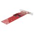 STARTECH .com Adattatore PCI Express M.2 NVMe - Scheda Adattatore PCIe 4.0 x8 x16 a Doppio SSD M.2 NVMe or AHCI, 7.8Gbps per disco - Biforcazione richiesta - Compatibile con Windows/Linux